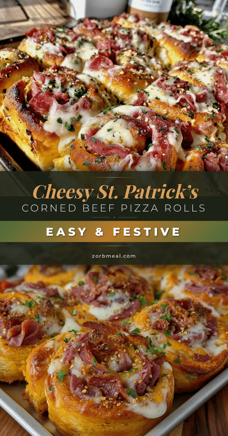 corned beef pizza rolls recipe
