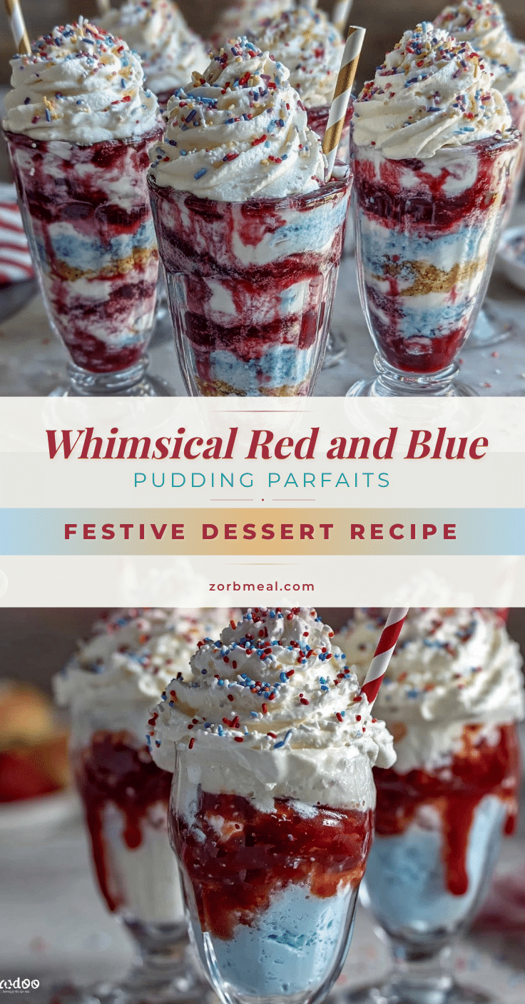 Dr. Seuss pudding parfaits recipe