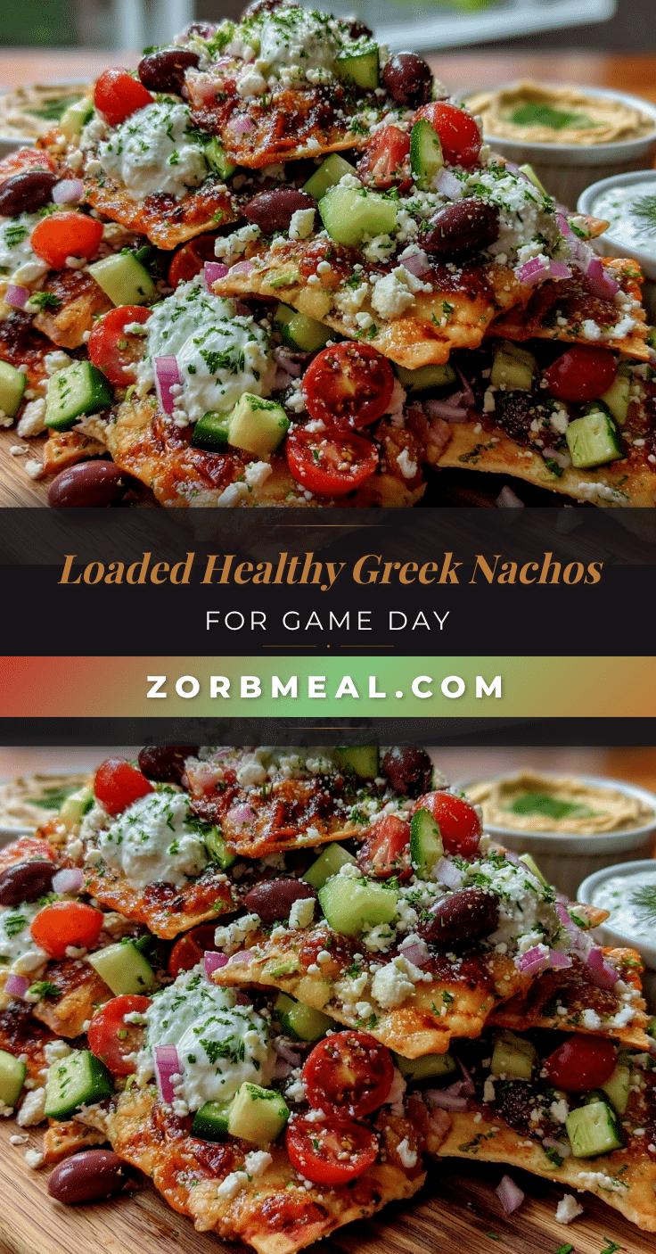 healthy Greek nachos recipe