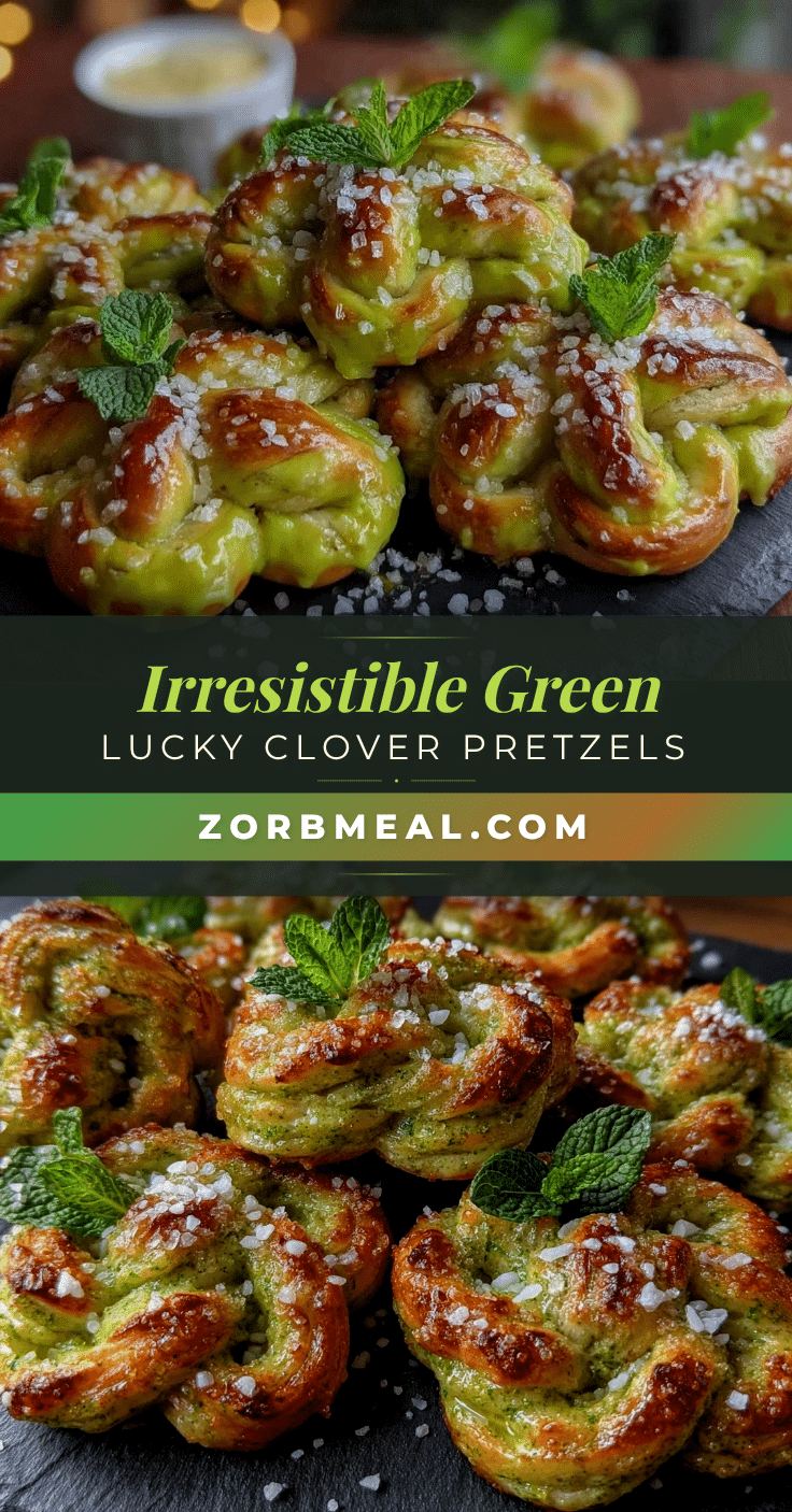 lucky clover pretzels recipe