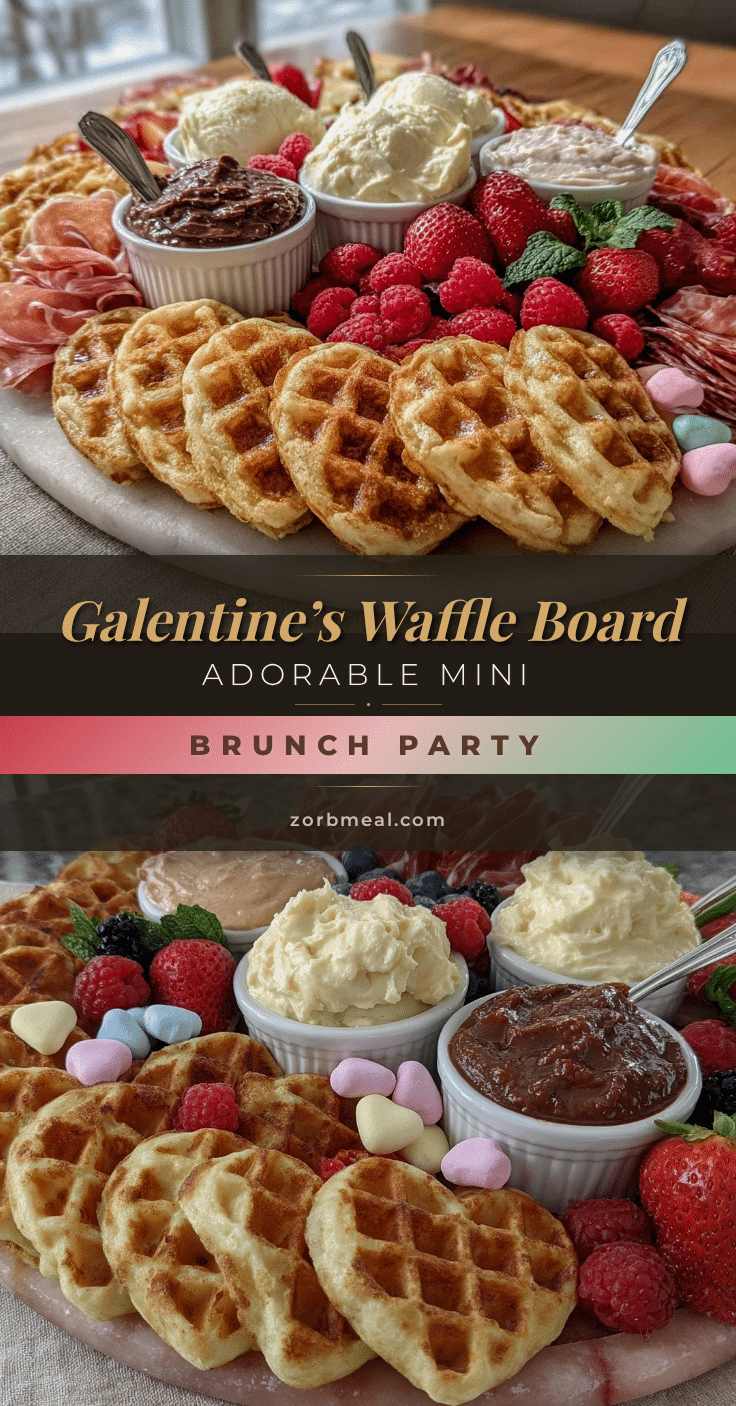 mini waffle charcuterie board recipe