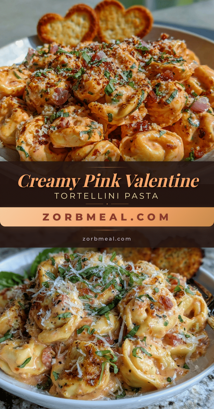 Pink Alfredo Tortellini recipe