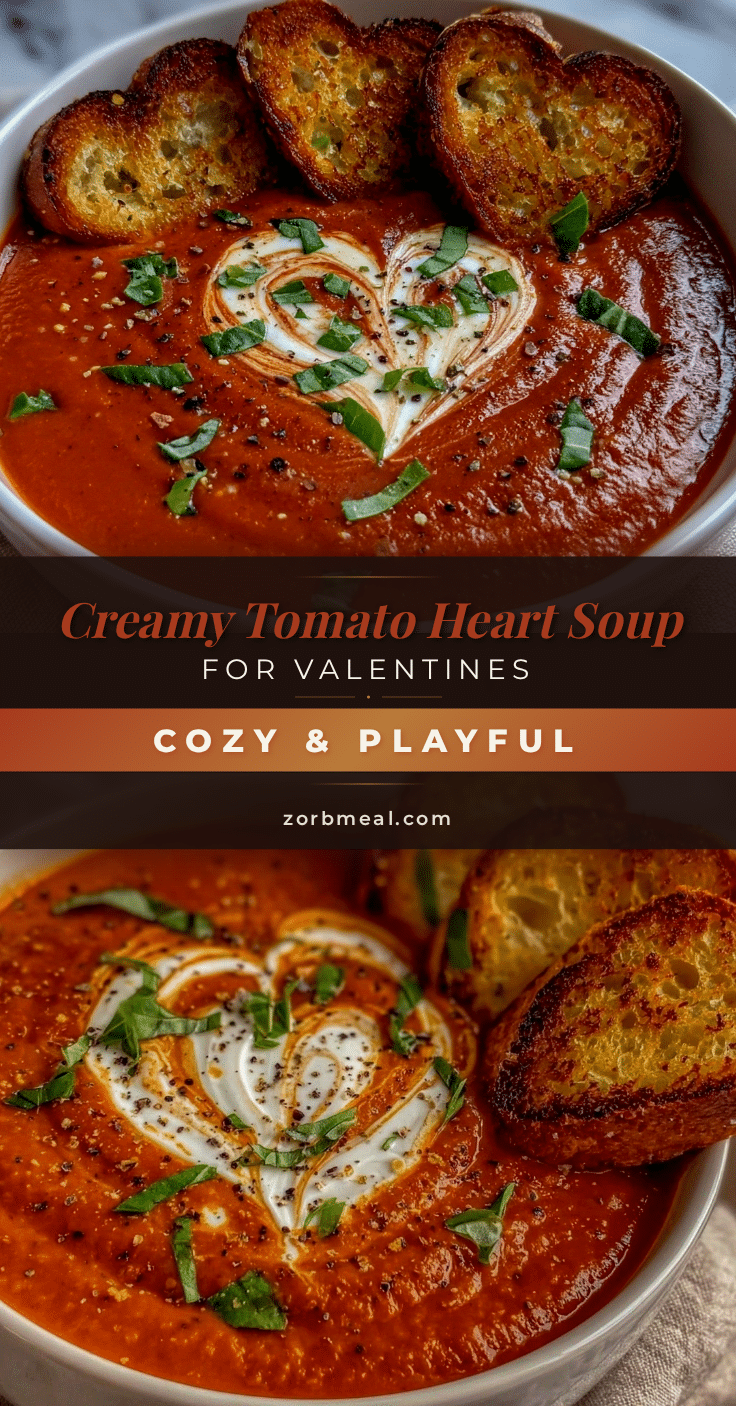 Valentine’s Tomato Heart Soup recipe
