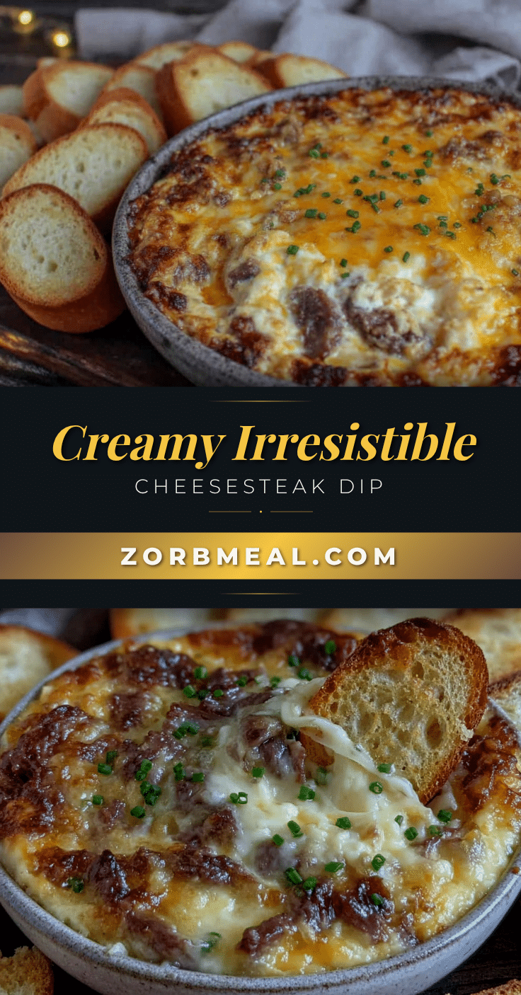 creamy cheesesteak dip recipe