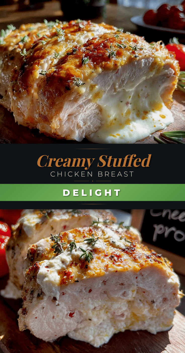 creamy cream cheese stuffed chicken breast recipe