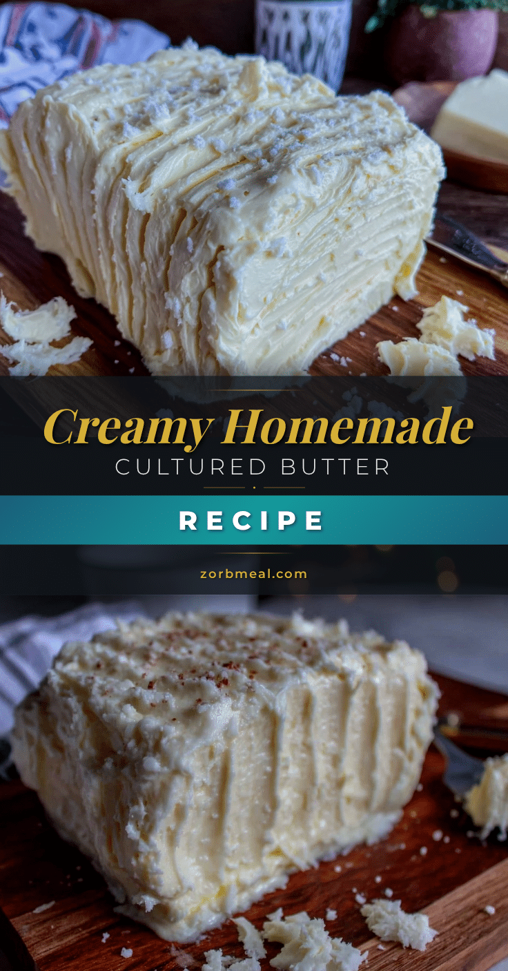 creamy cultured butter recipe