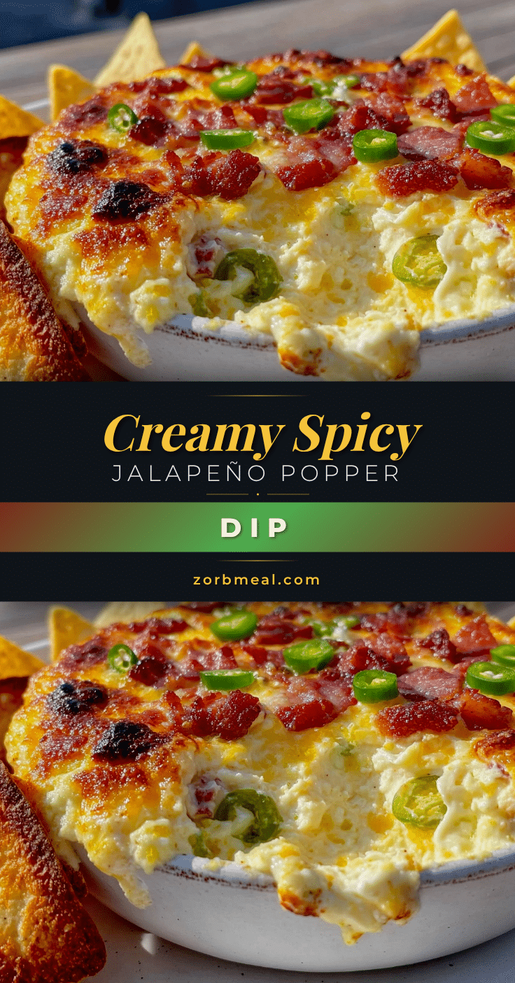 creamy jalapeño popper dip recipe