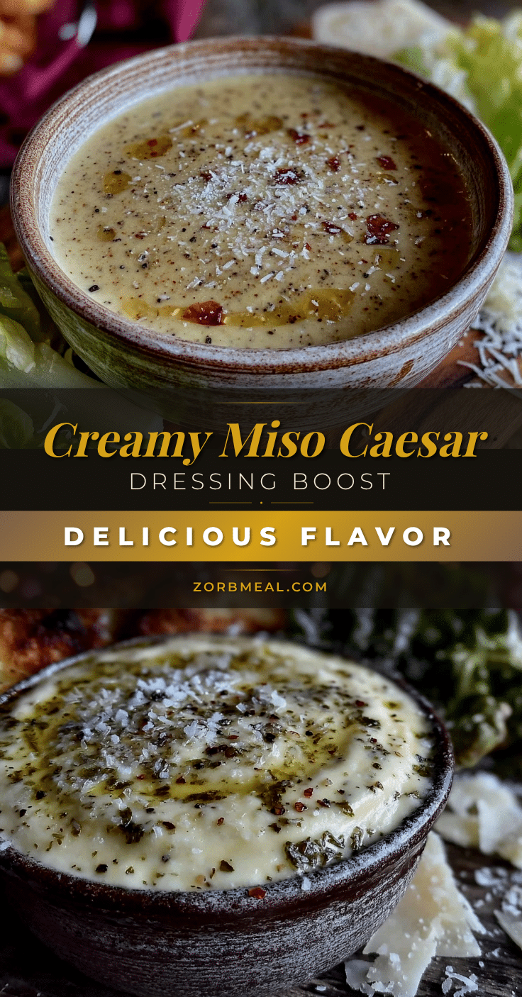 creamy miso caesar dressing recipe