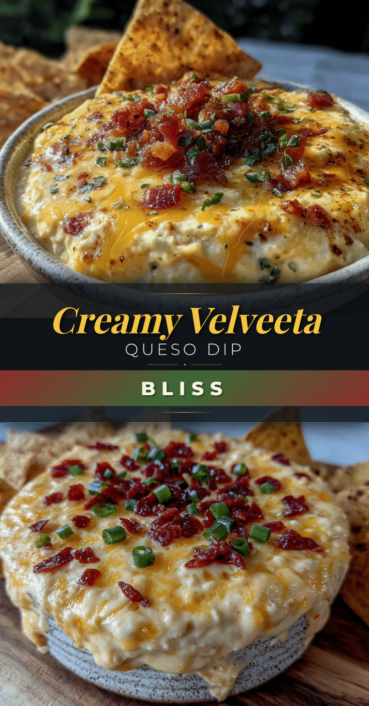 creamy queso dip with velveeta recipe
