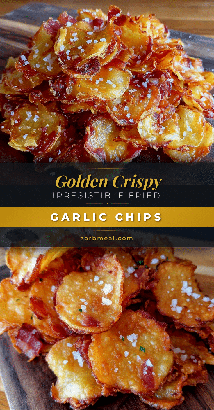 crispy fried garlic chips recipe