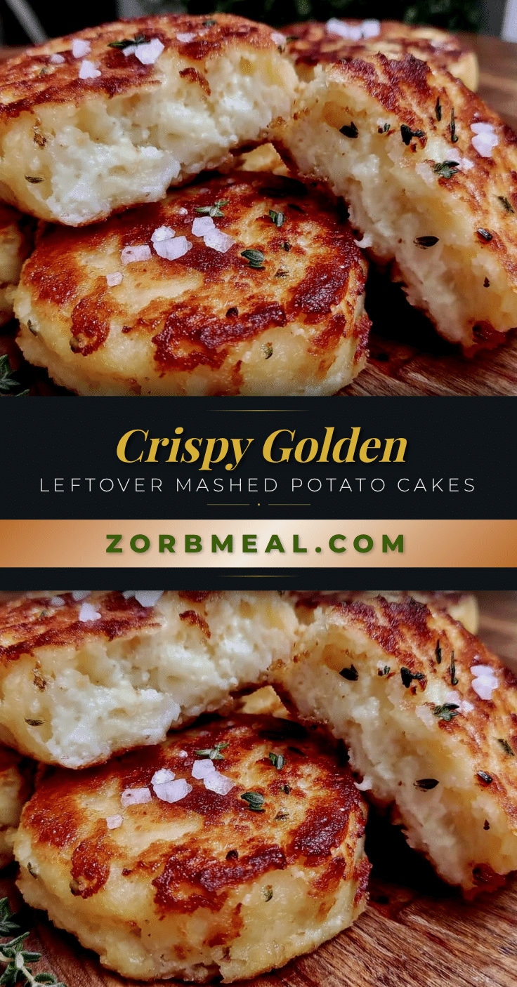 crispy leftover mashed potato cakes recipe