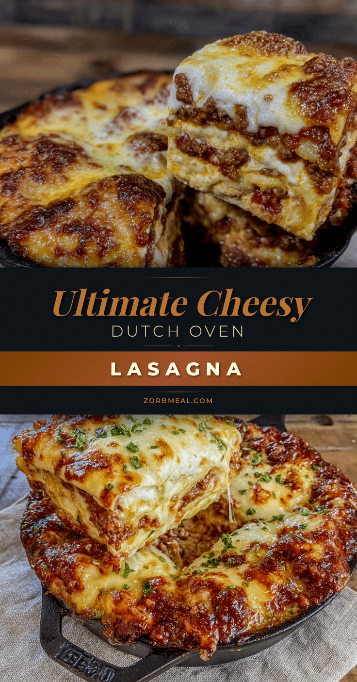 Dutch Oven Lasagna recipe