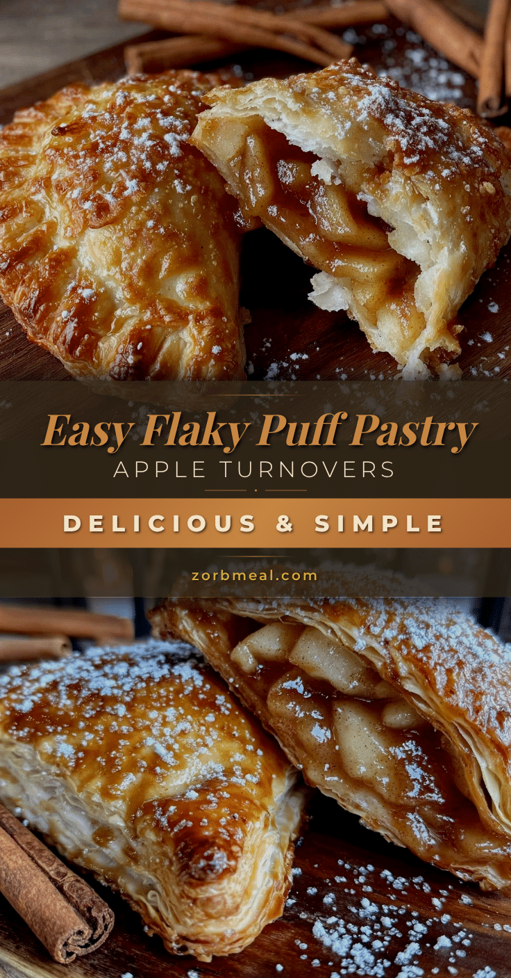 easy flaky puff pastry apple turnovers recipe