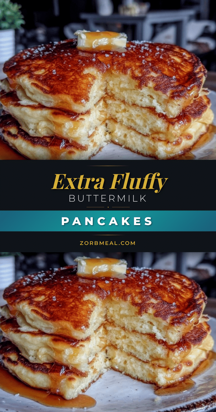 fluffy buttermilk pancakes recipe