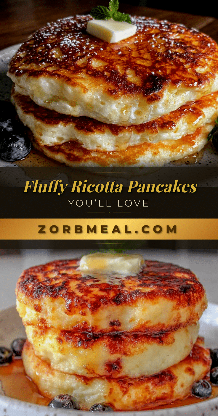fluffy ricotta pancakes recipe