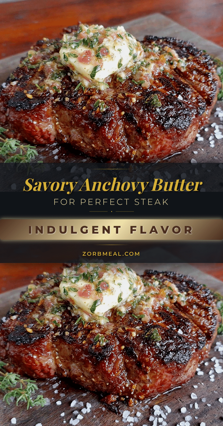 savory anchovy butter for steak recipe