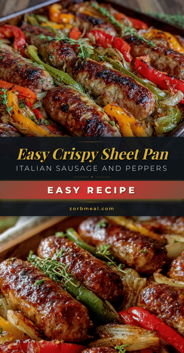 sheet pan italian sausage and peppers recipe