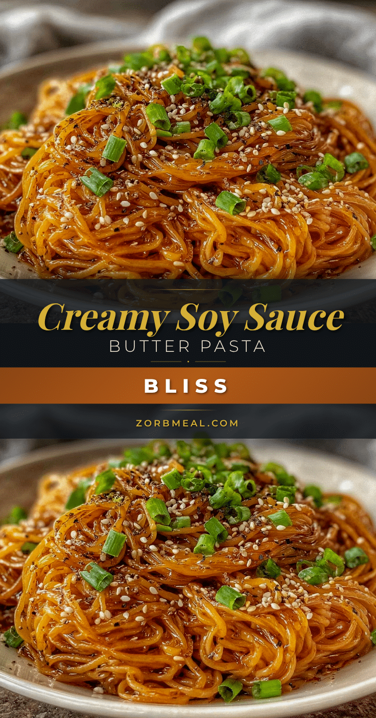 soy sauce butter pasta recipe