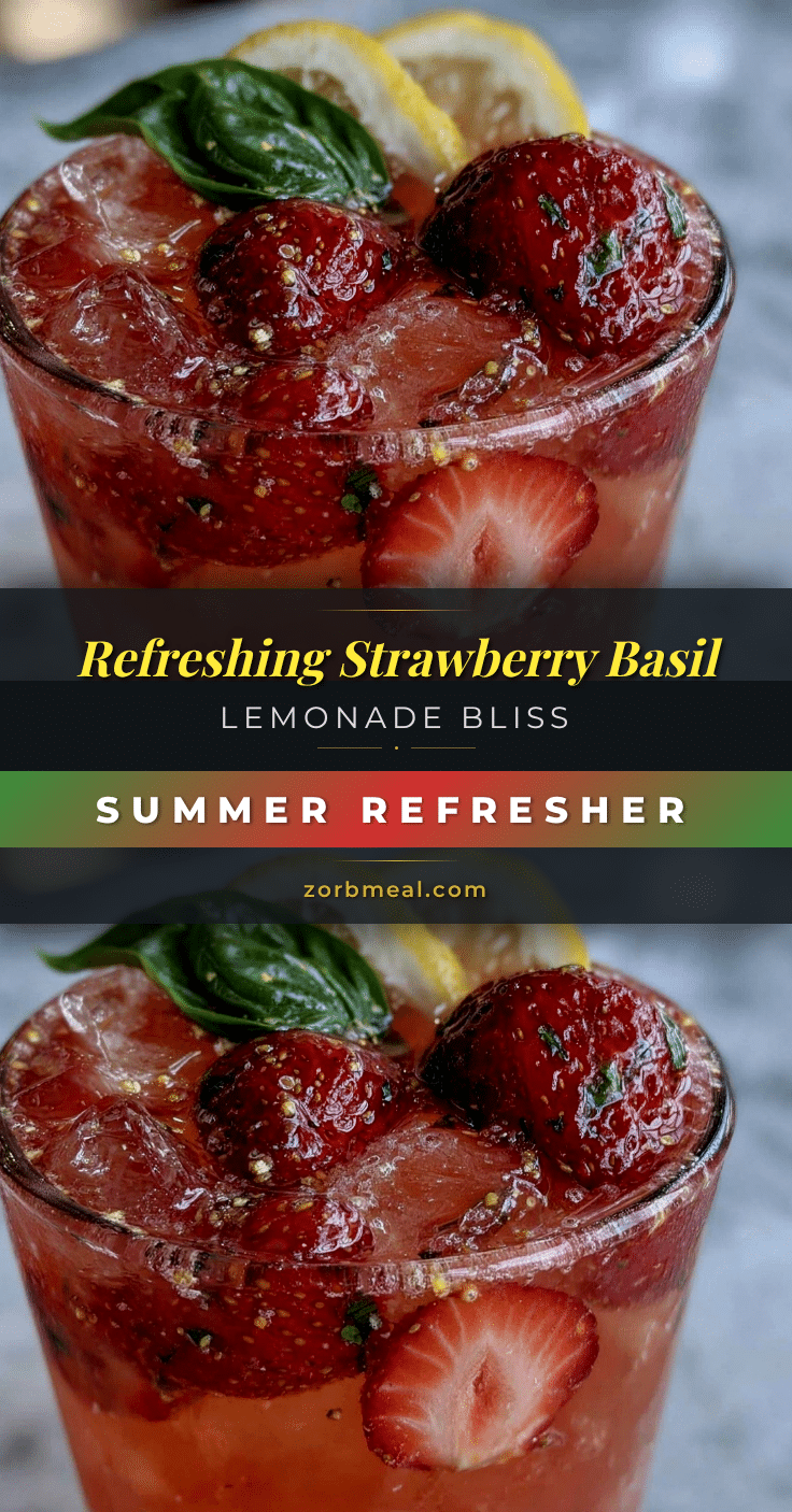 strawberry basil lemonade recipe