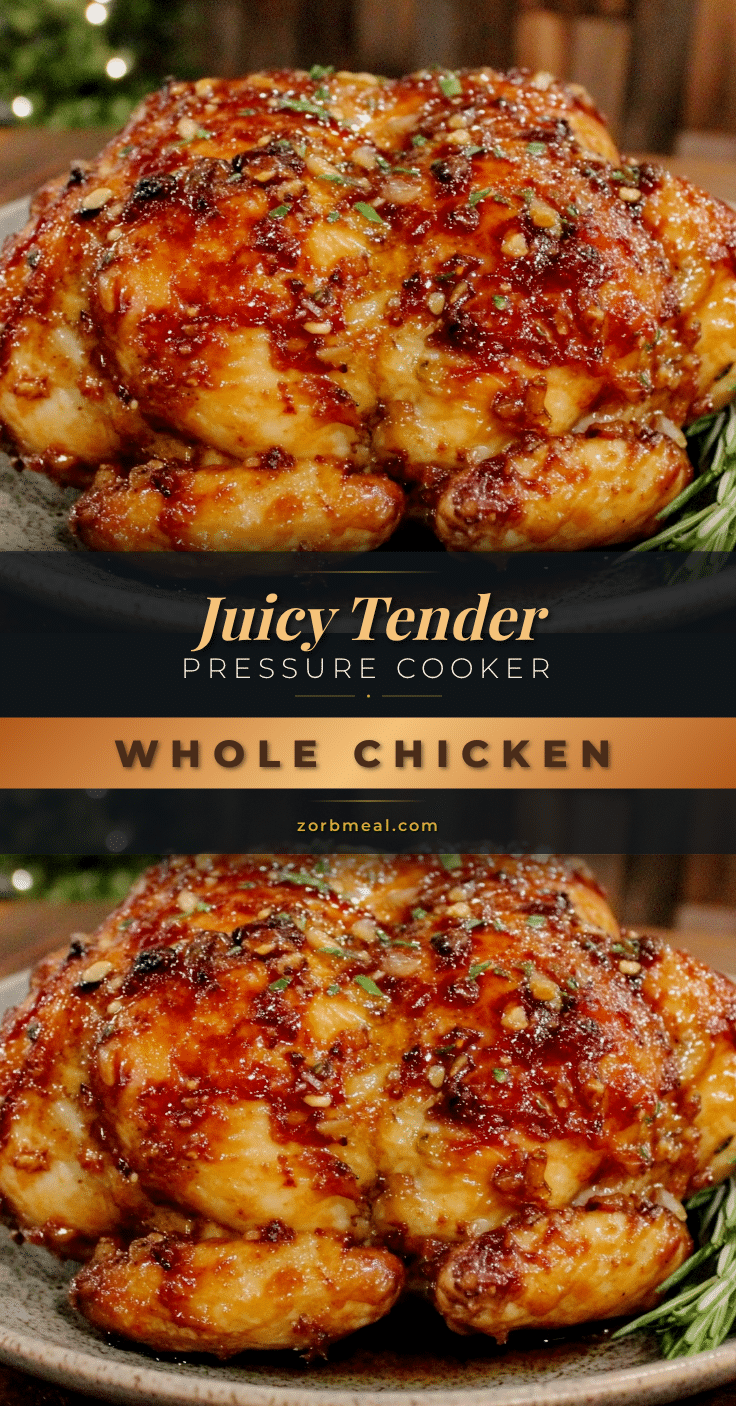 tender pressure cooker whole chicken recipe