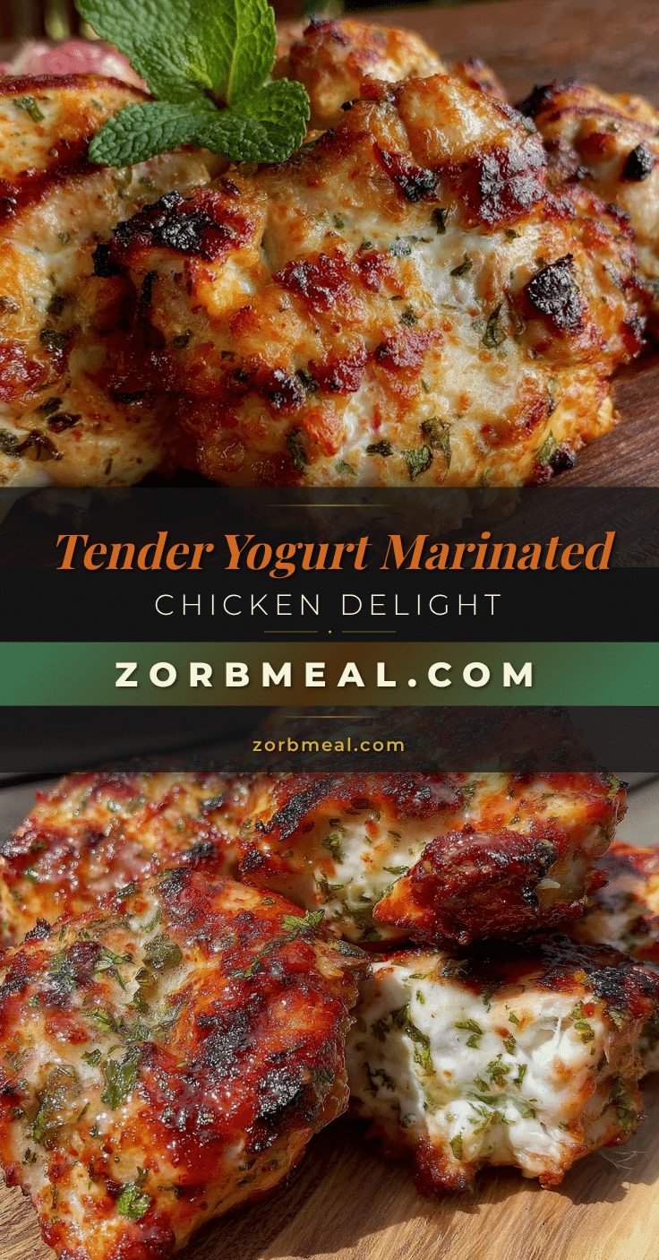 yogurt marinated chicken recipe