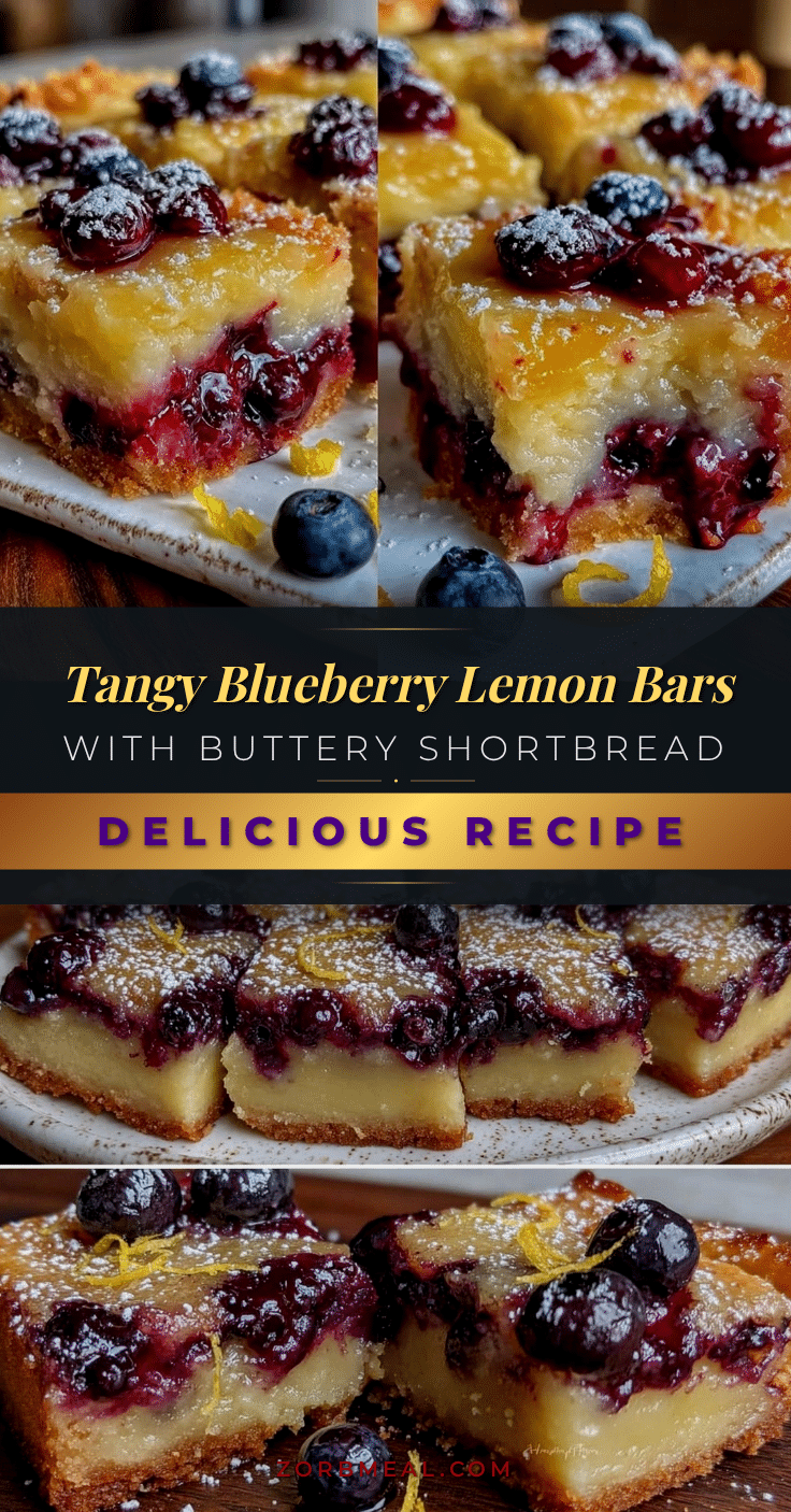 blueberry lemon bars recipe
