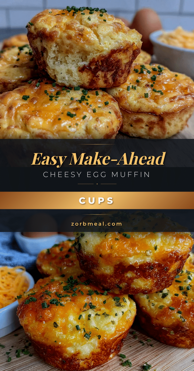 cheesy egg muffin cups recipe