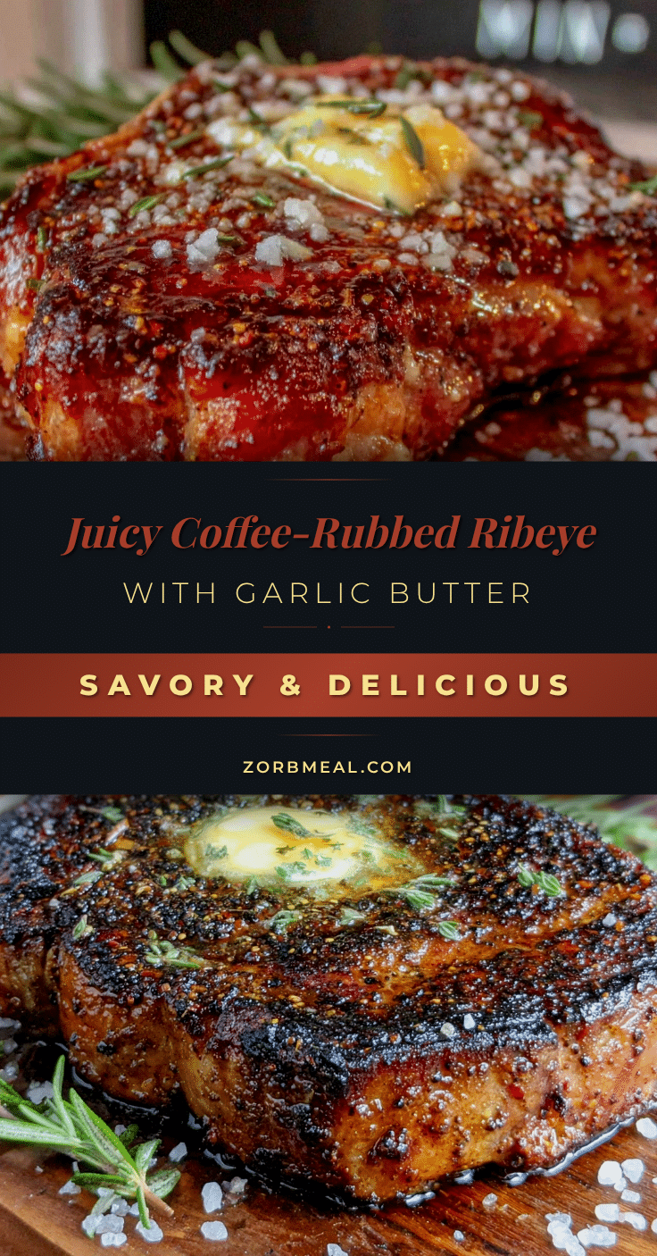 coffee-rubbed ribeye steak recipe