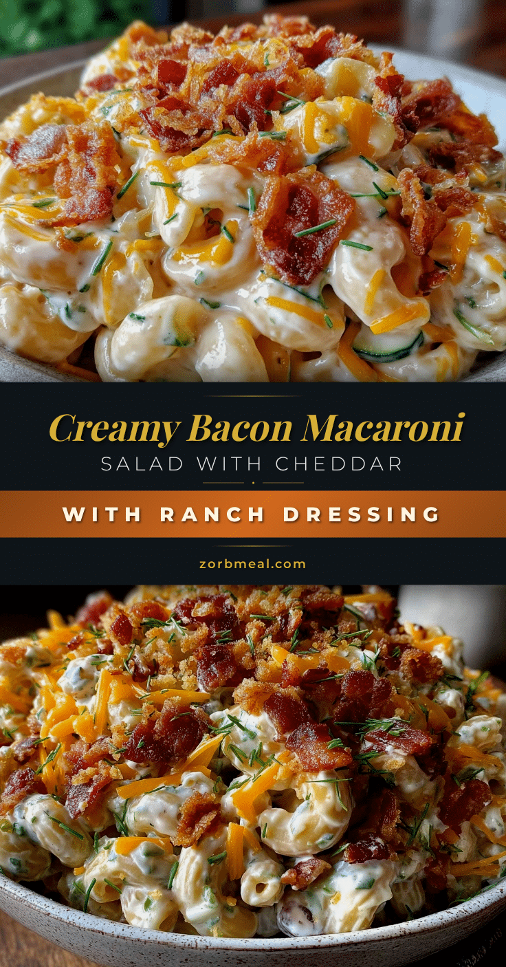 creamy bacon macaroni salad recipe