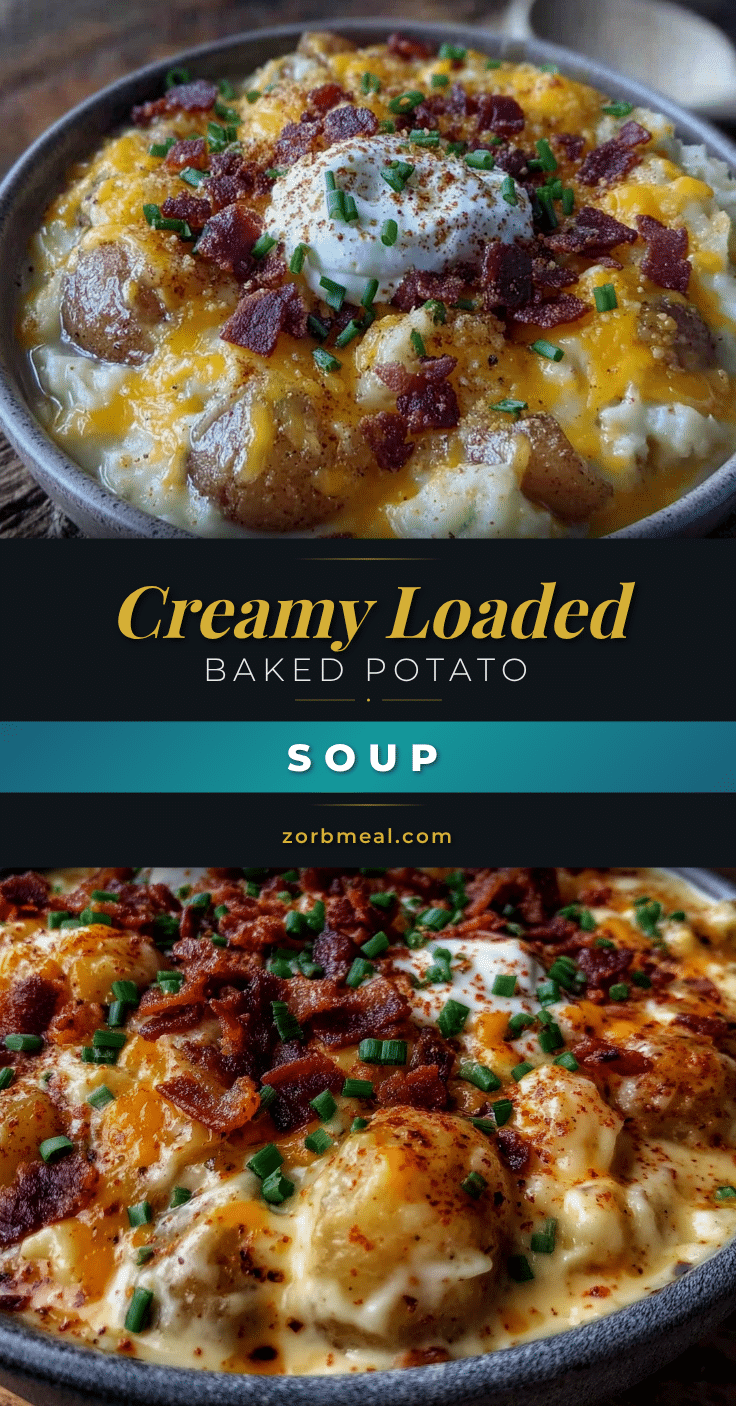 creamy loaded baked potato soup recipe