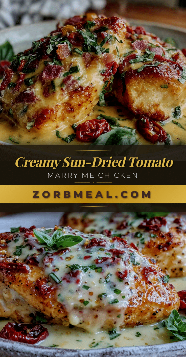 Creamy Marry Me Chicken recipe