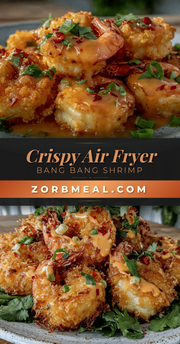 crispy air fryer bang bang shrimp recipe