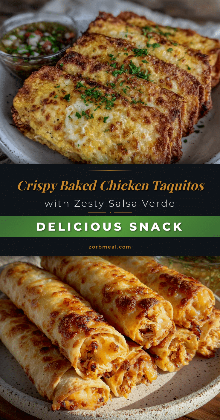 crispy baked chicken taquitos recipe