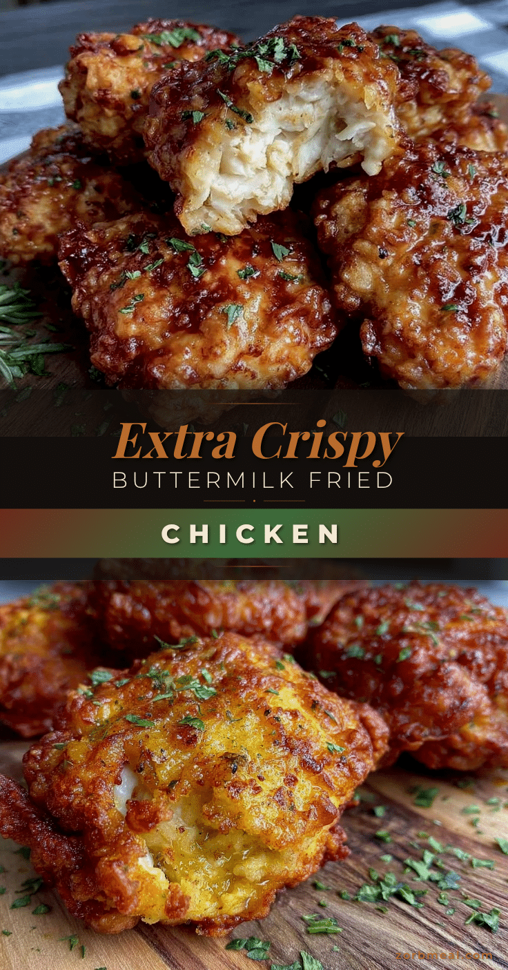 crispy buttermilk fried chicken recipe