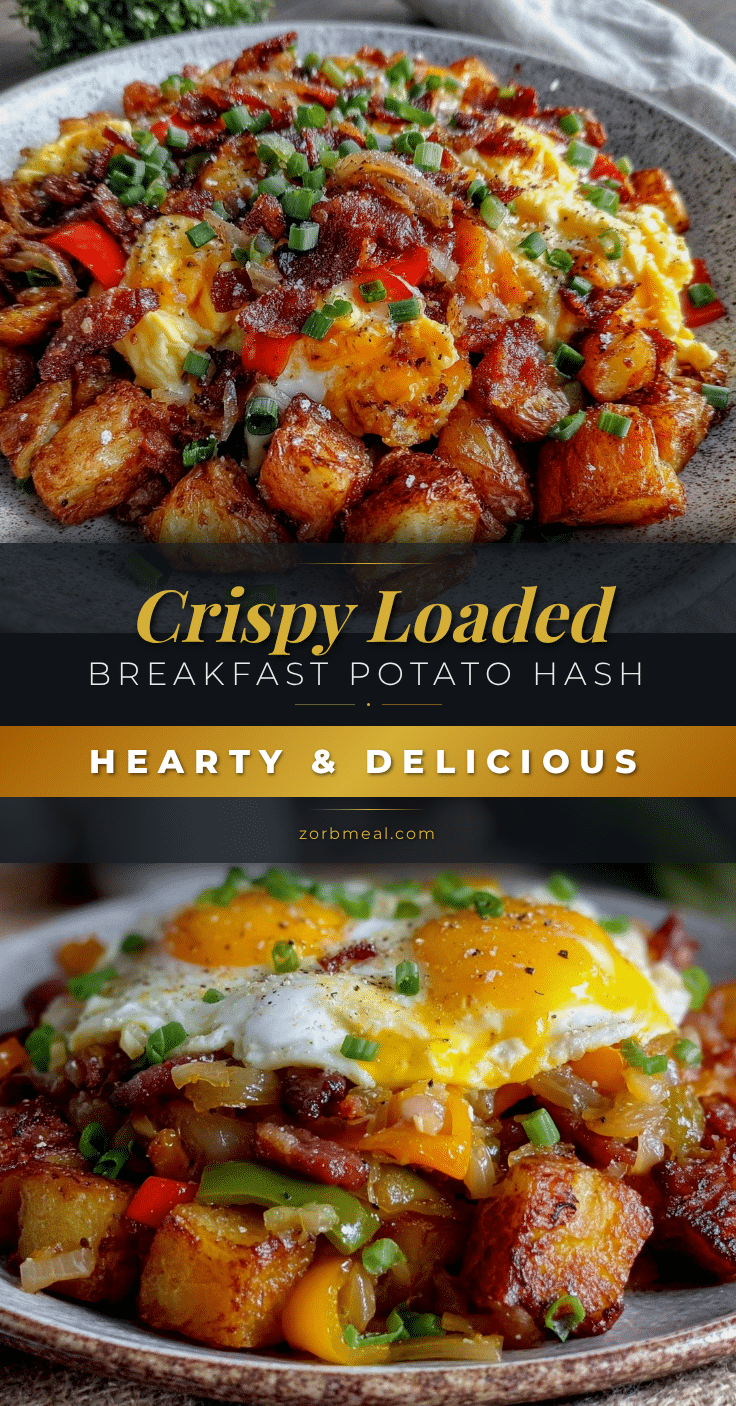 crispy loaded breakfast hash recipe