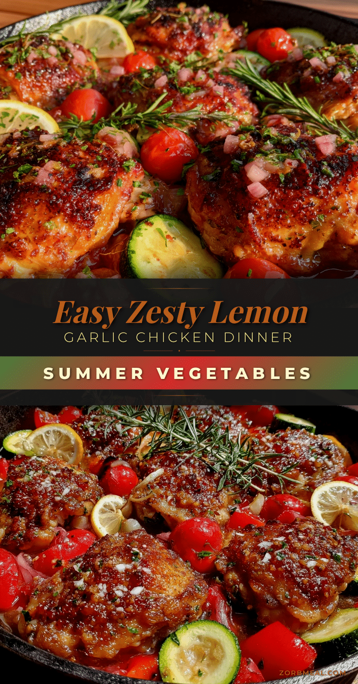 easy one-pan lemon garlic chicken recipe