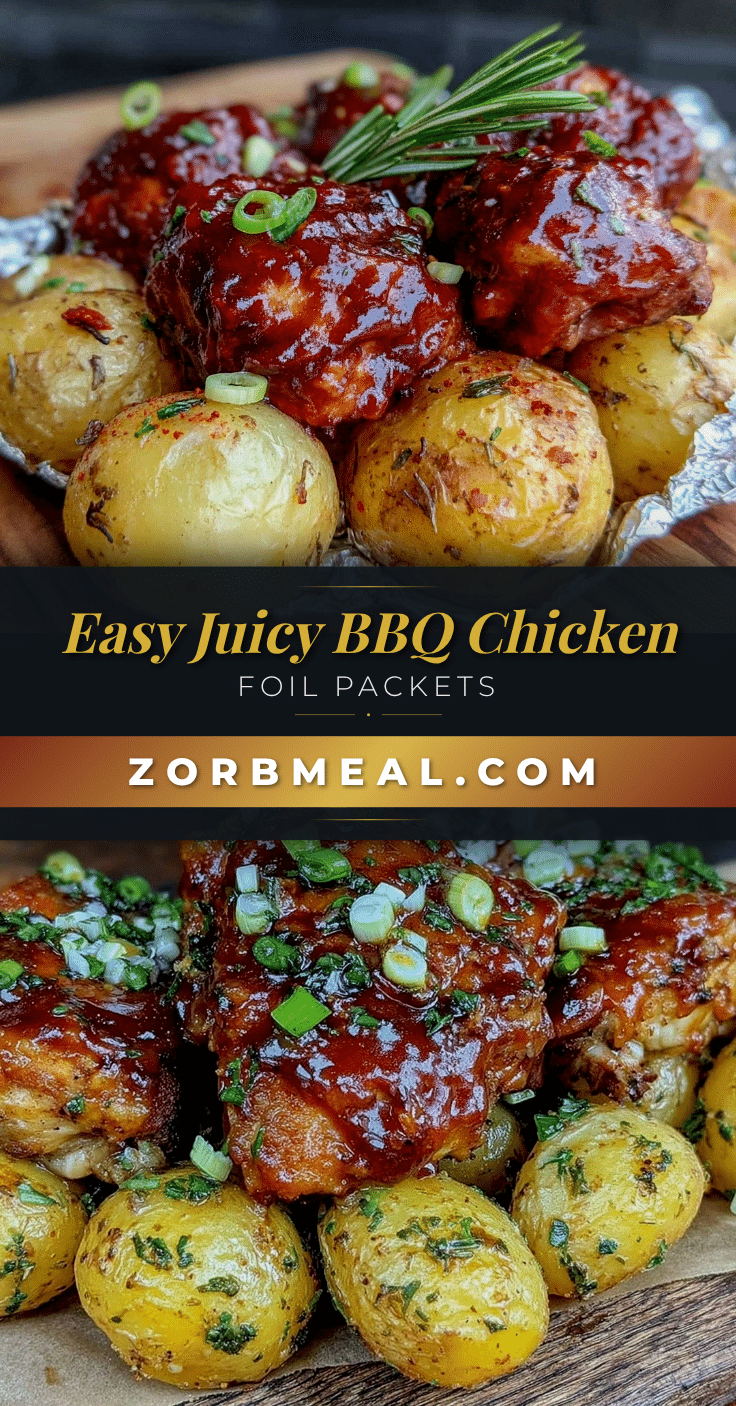 foil packet bbq chicken recipe