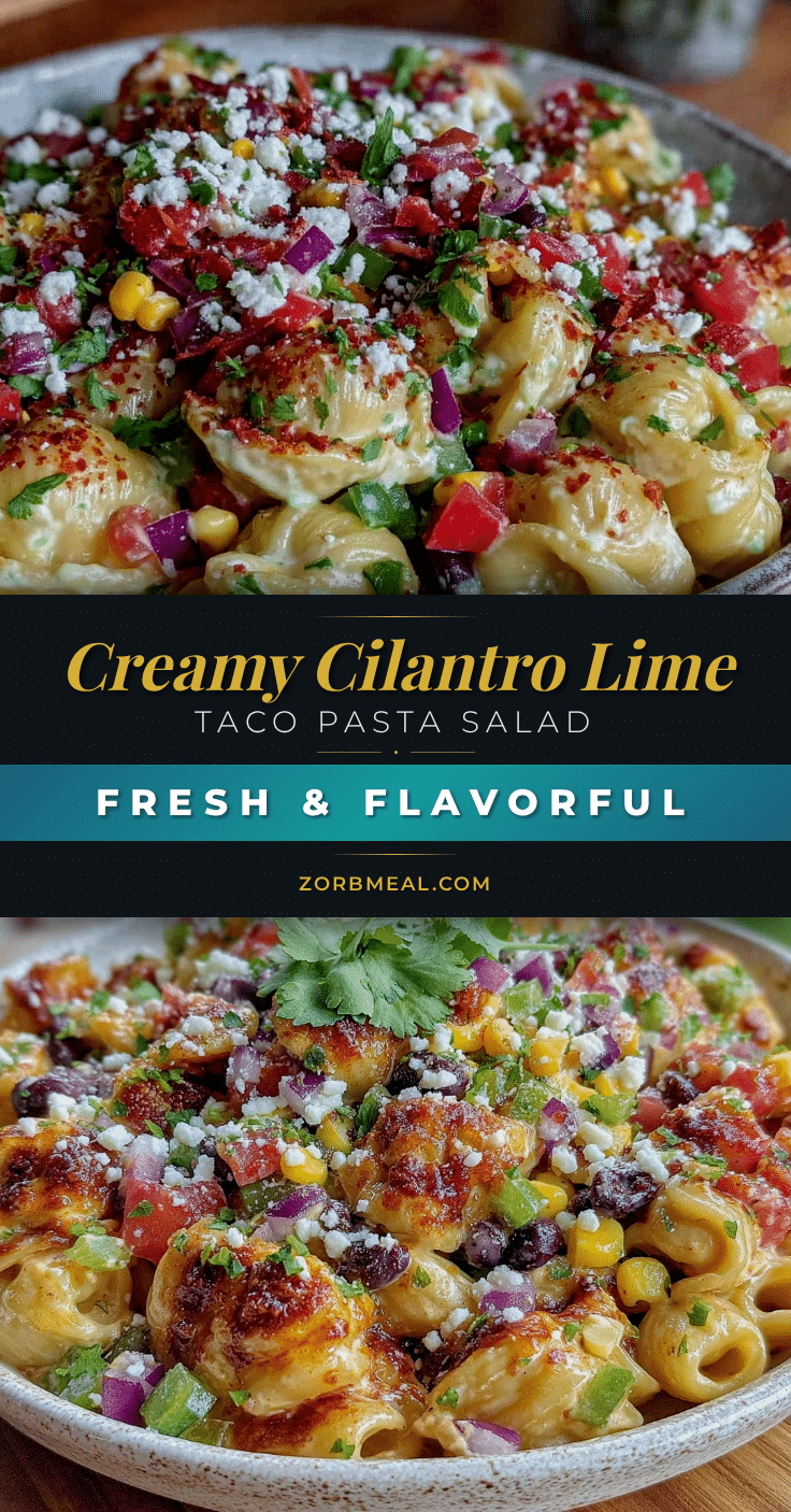 fresh taco pasta salad recipe