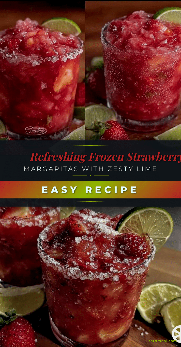 frozen strawberry margaritas recipe