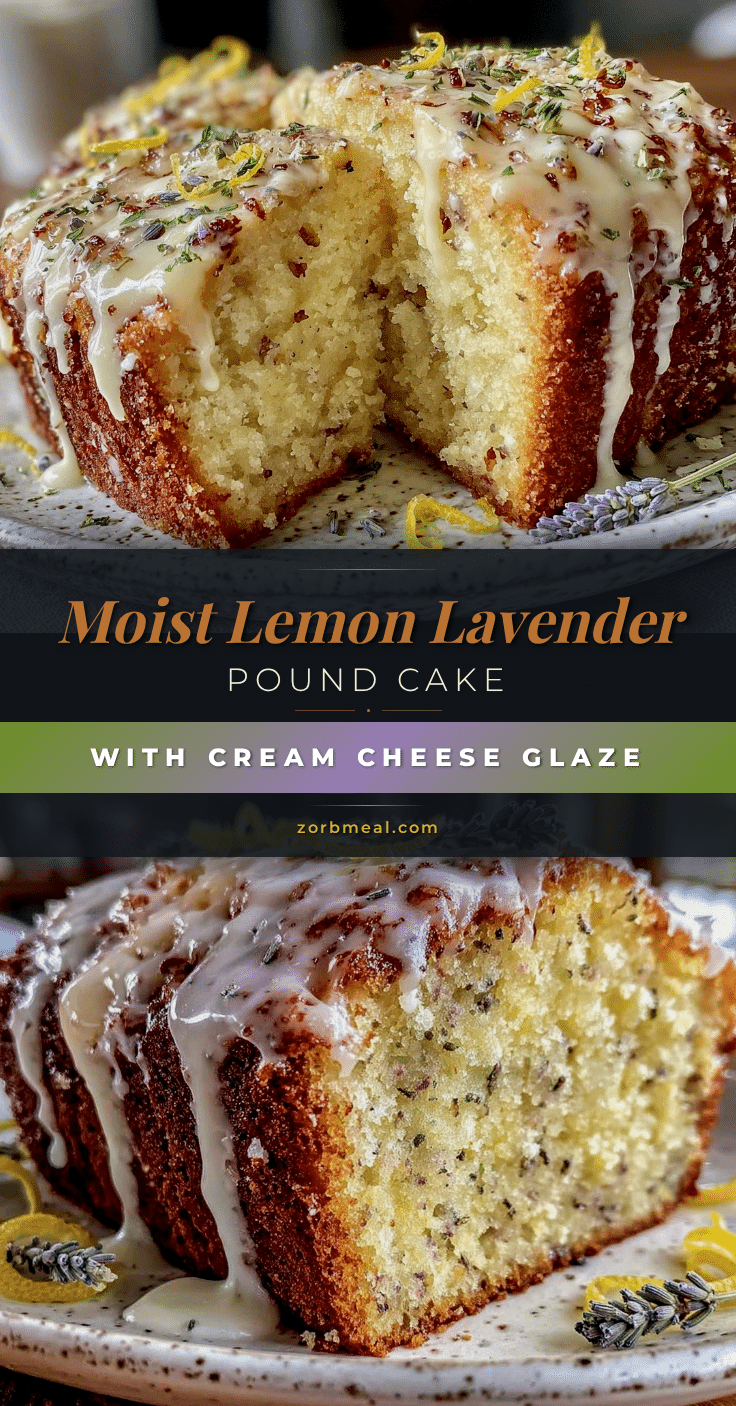 lemon lavender pound cake recipe