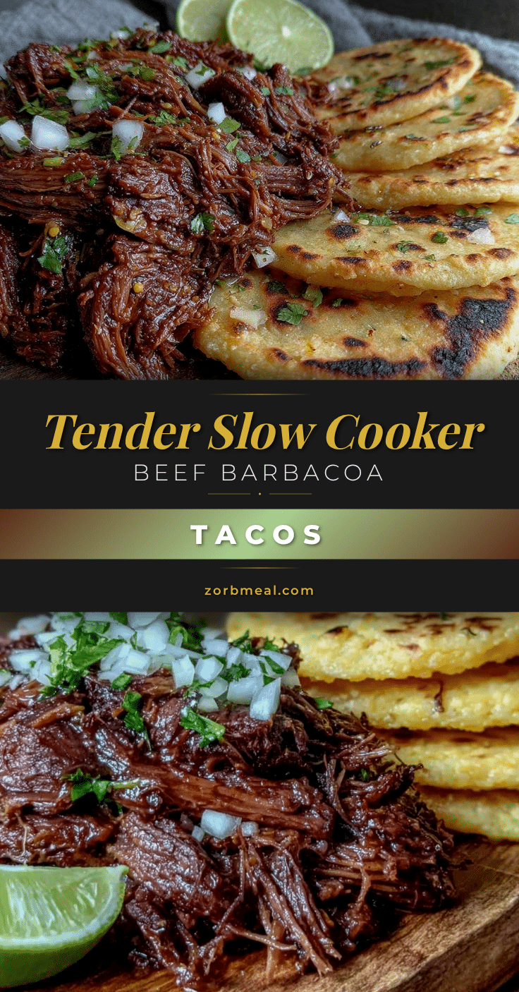 slow cooker beef barbacoa tacos recipe