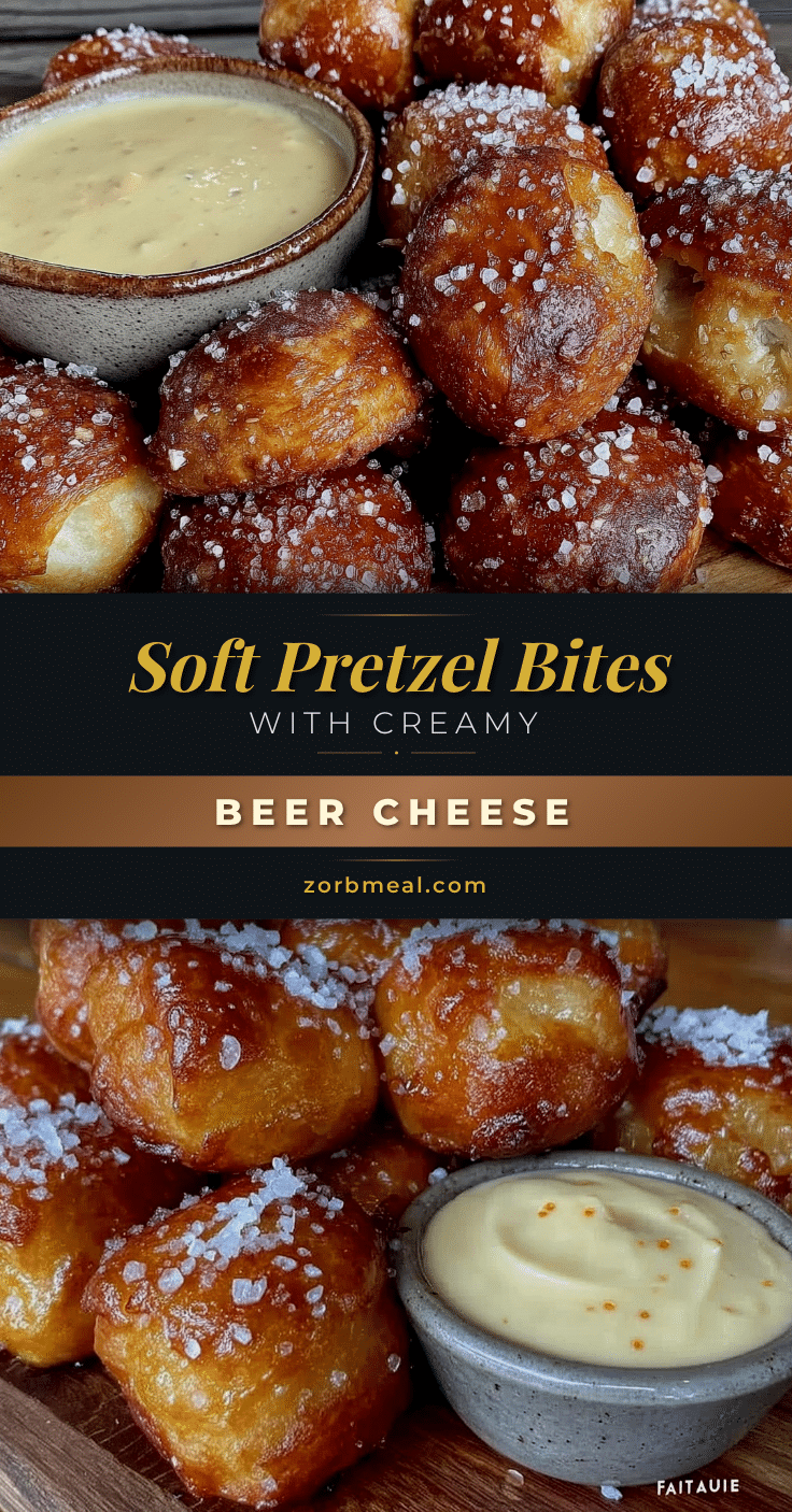 soft pretzel bites recipe