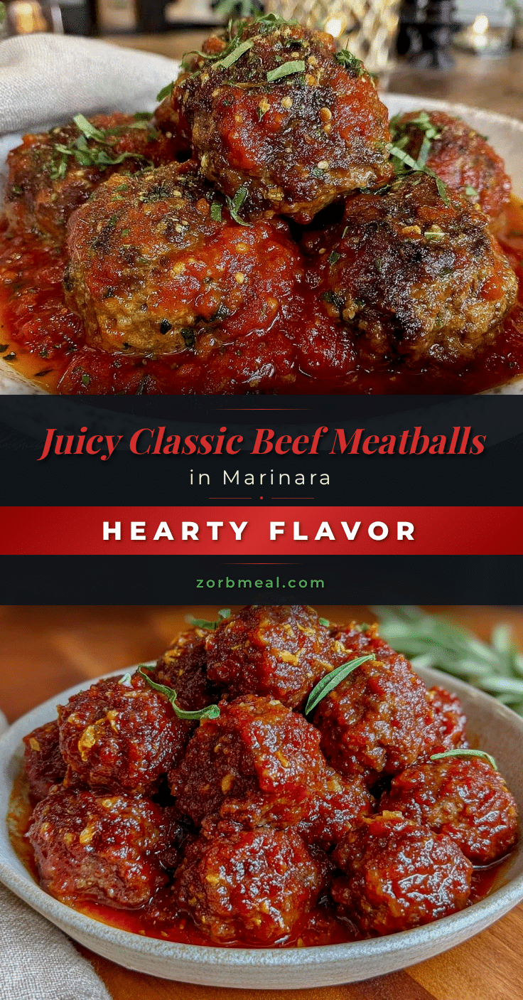 tender classic beef meatballs recipe