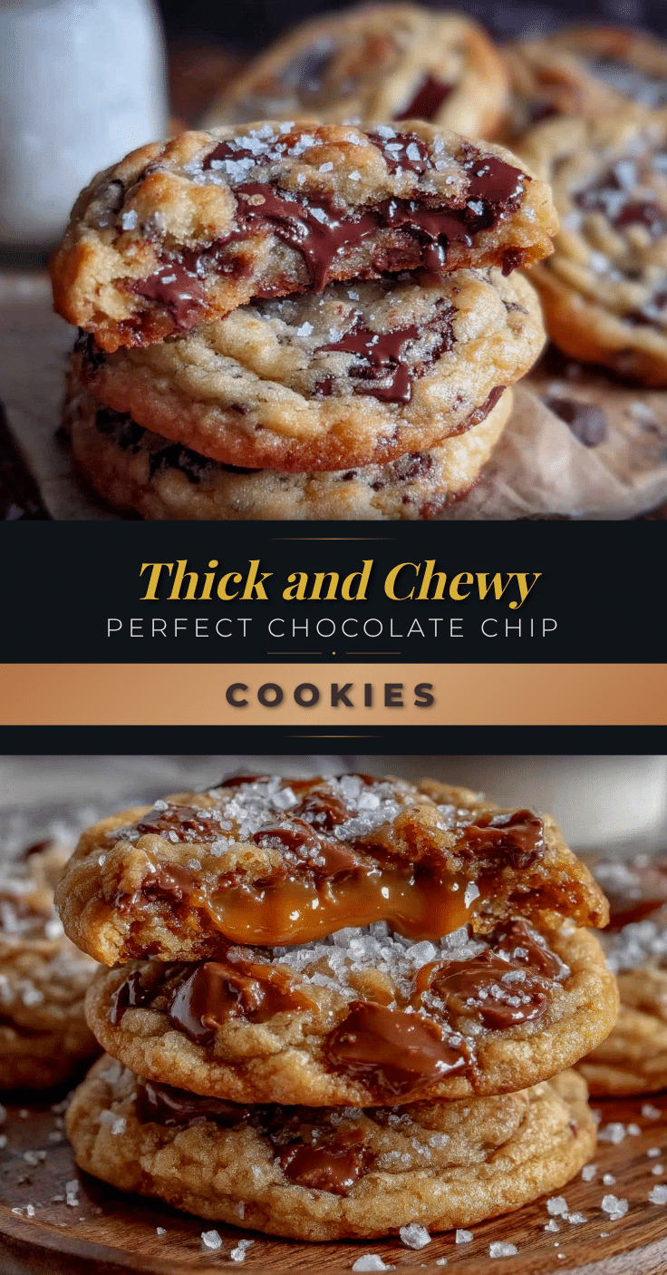 thick and chewy chocolate chip cookies recipe