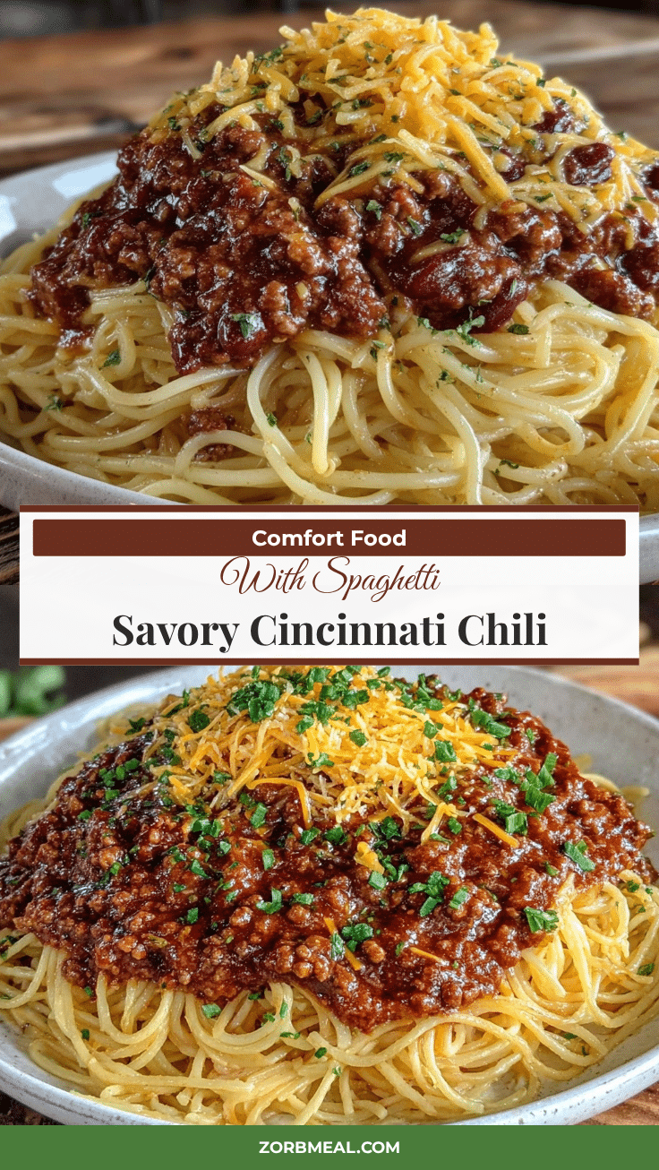 Cincinnati chili with spaghetti recipe