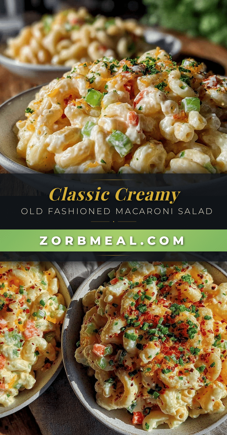 classic creamy old fashioned macaroni salad recipe recipe