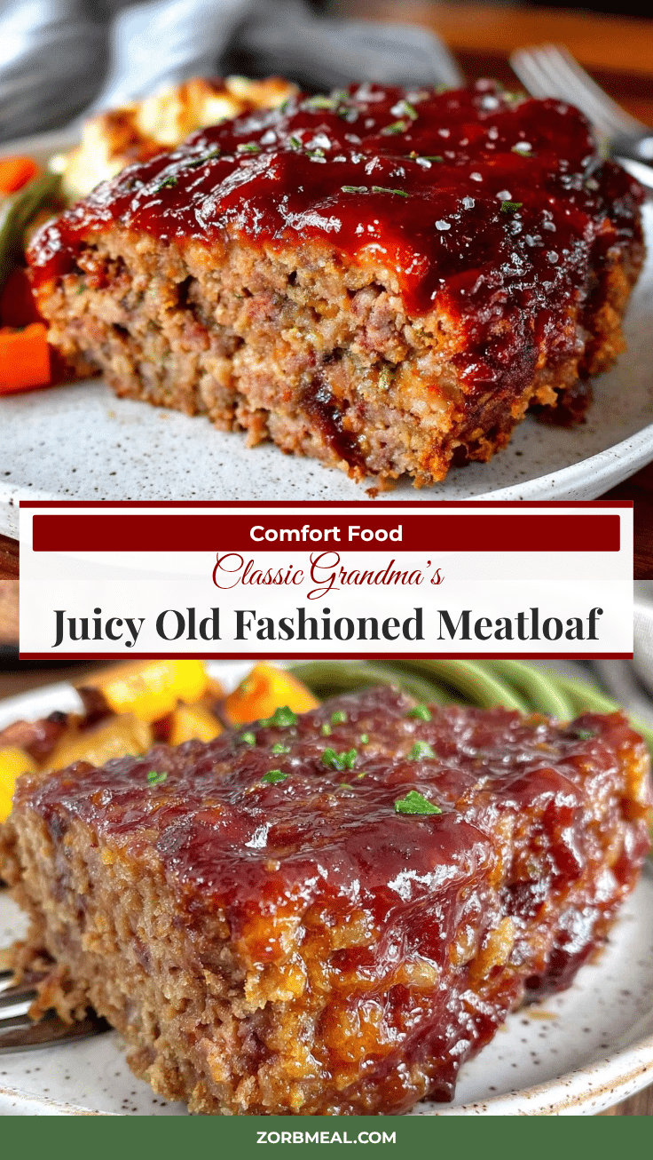 classic homemade old fashioned meatloaf recipe