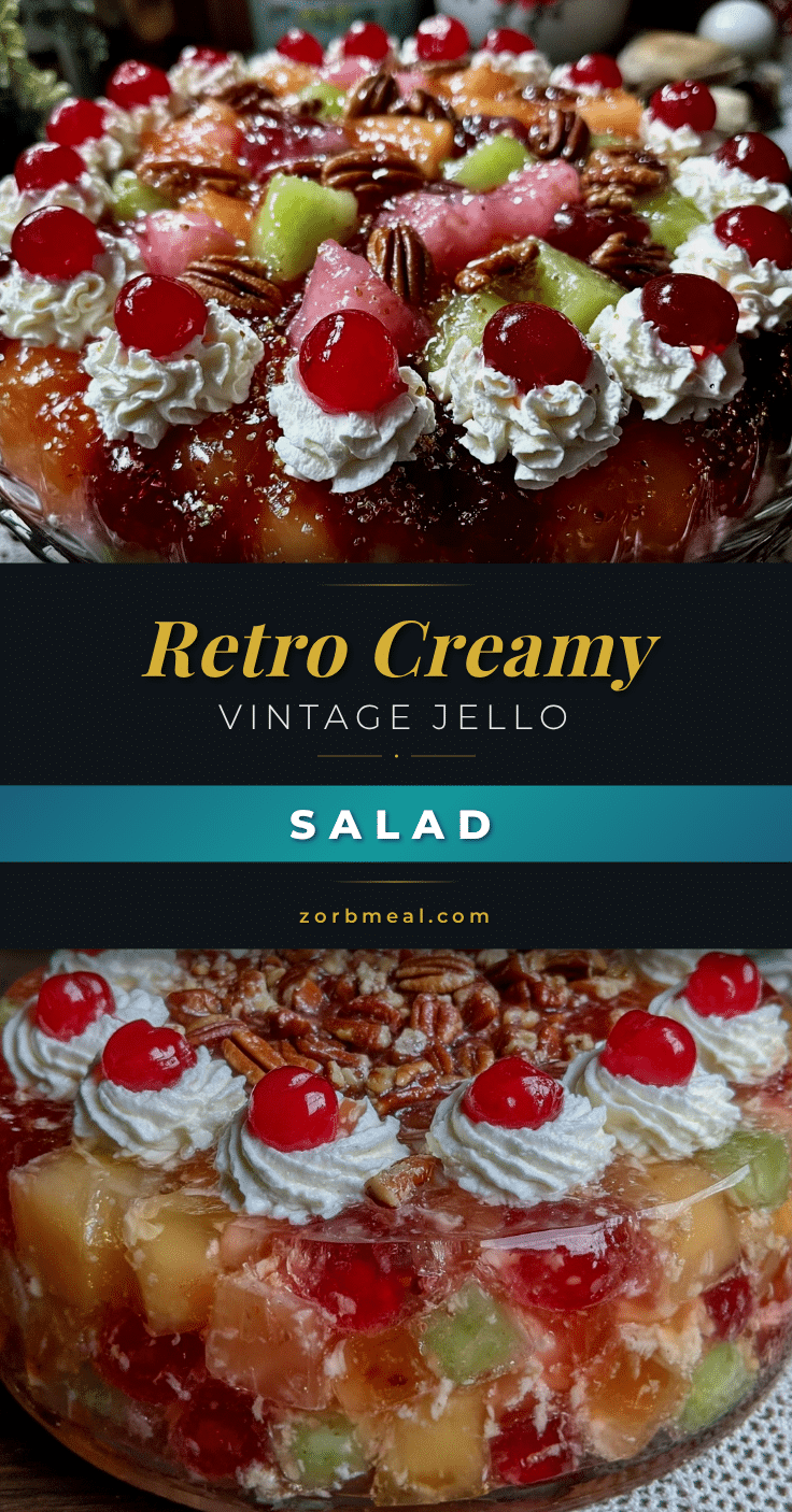 classic vintage jello salad recipe