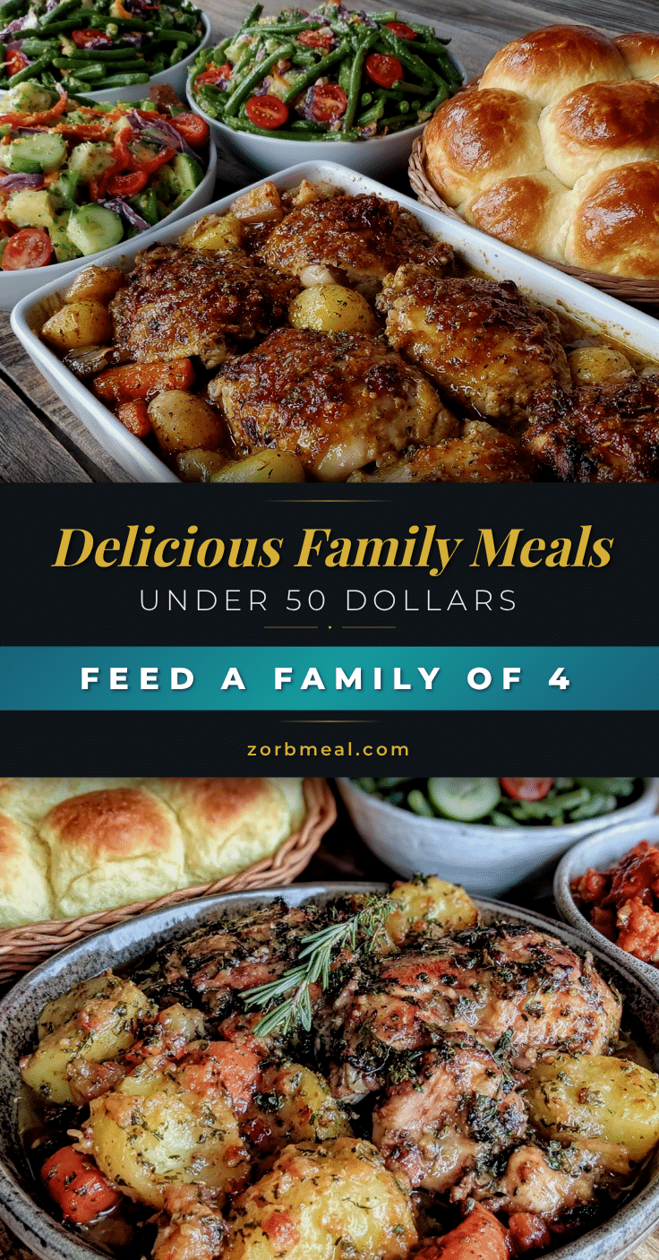 cozy family meal for 4 under 50 dollars recipe