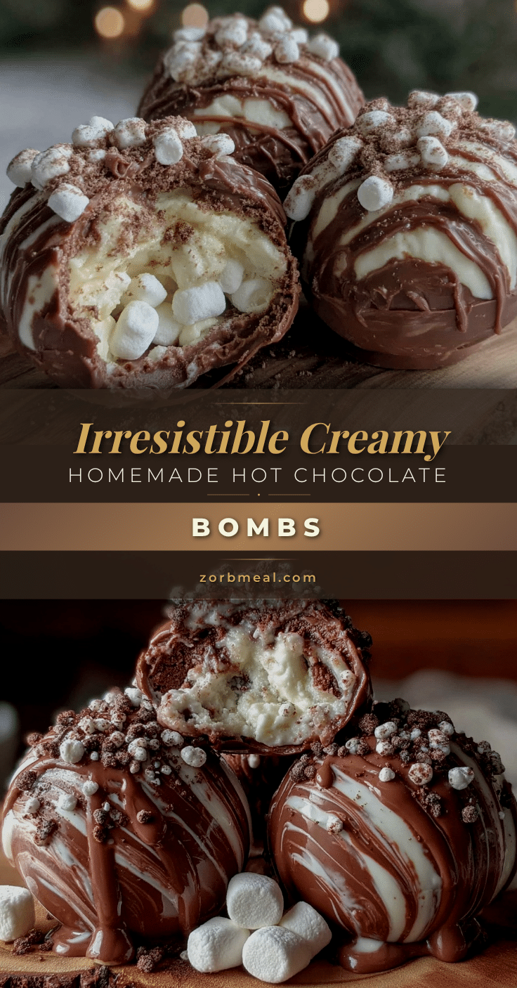 creamy hot chocolate bombs homemade recipe